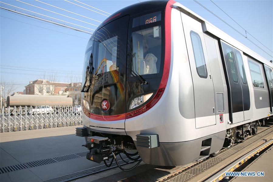 #CHINA-QINGDAO-NEW SUBWAY TRAIN-FIRE SAFETY (CN)