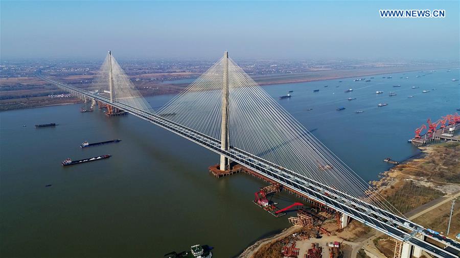 CHINA-WUHU-YANGTZE RIVER-BRIDGE (CN)