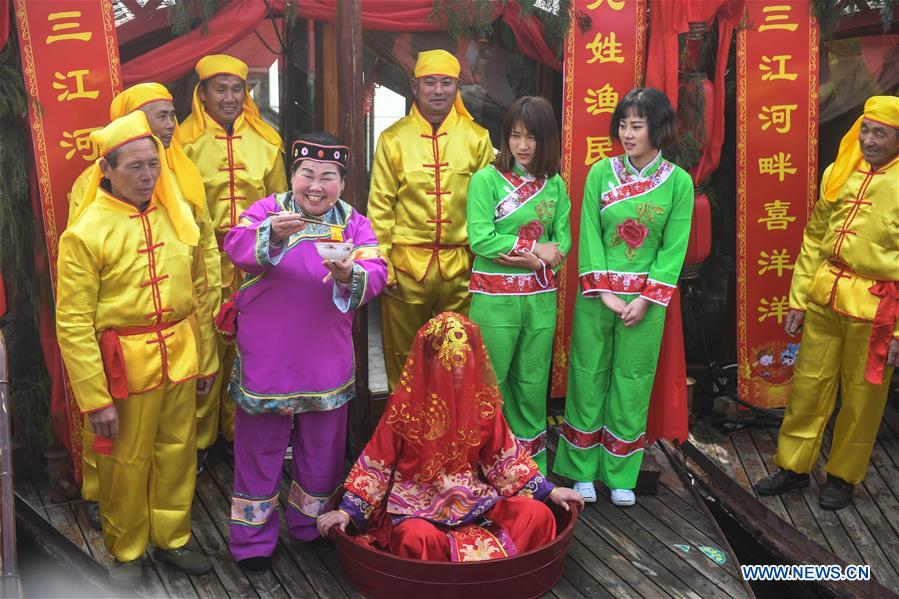 CHINA-ZHEJIANG-JIANDE-TRADITIONAL MARRIAGE (CN)