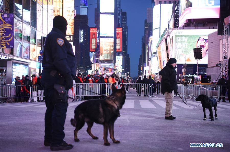 U.S.-NEW YORK-NEW YEAR CELERATION-SECURITY