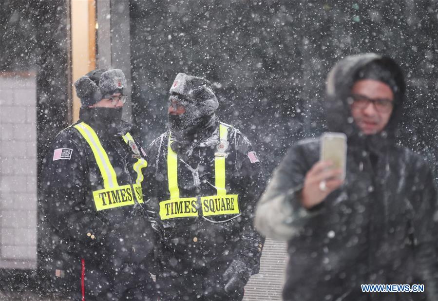 U.S.-NEW YORK-SNOW STORM