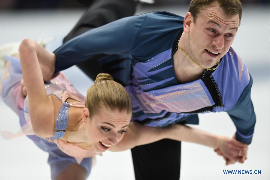 (SP)RUSSIA-MOSCOW-ISU EUROPEAN FIGURE SKATING CHAMPIONSHIP