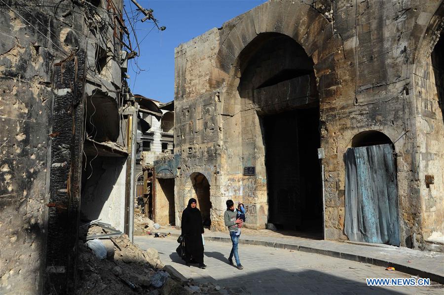 SYRIA-ALEPPO-BAB AL-NASR GATE-RESTORATION