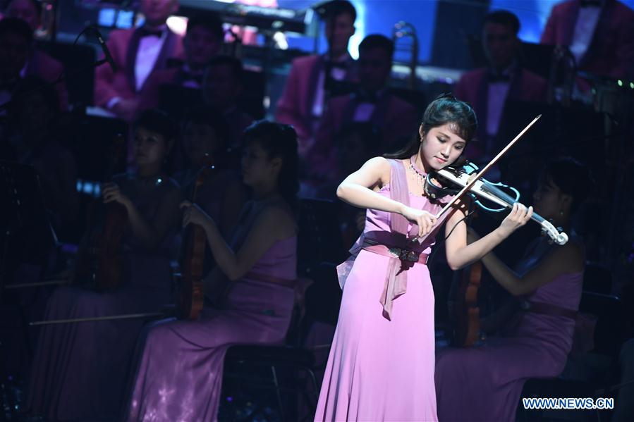 SOUTH KOREA-GANGNEUNG-DPRK-SAMJIYON ORCHESTRA-PERFORMANCE