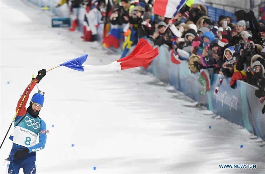 (SP)OLY-SOUTH KOREA-PYEONGCHANG-BIATHLON-MEN'S 12.5KM PERSUIT