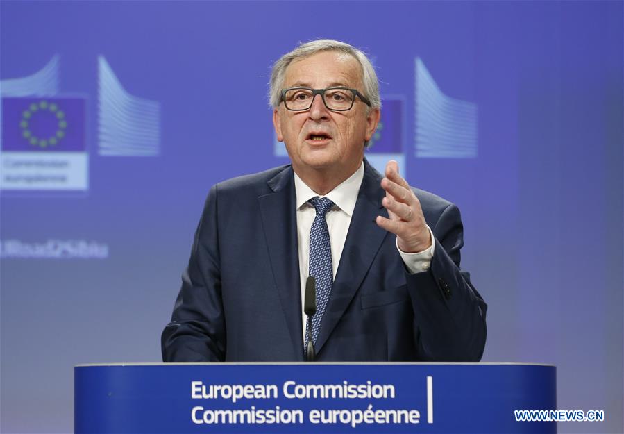 BELGIUM-BRUSSELS-EU-JUNCKER-PRESS CONFERENCE