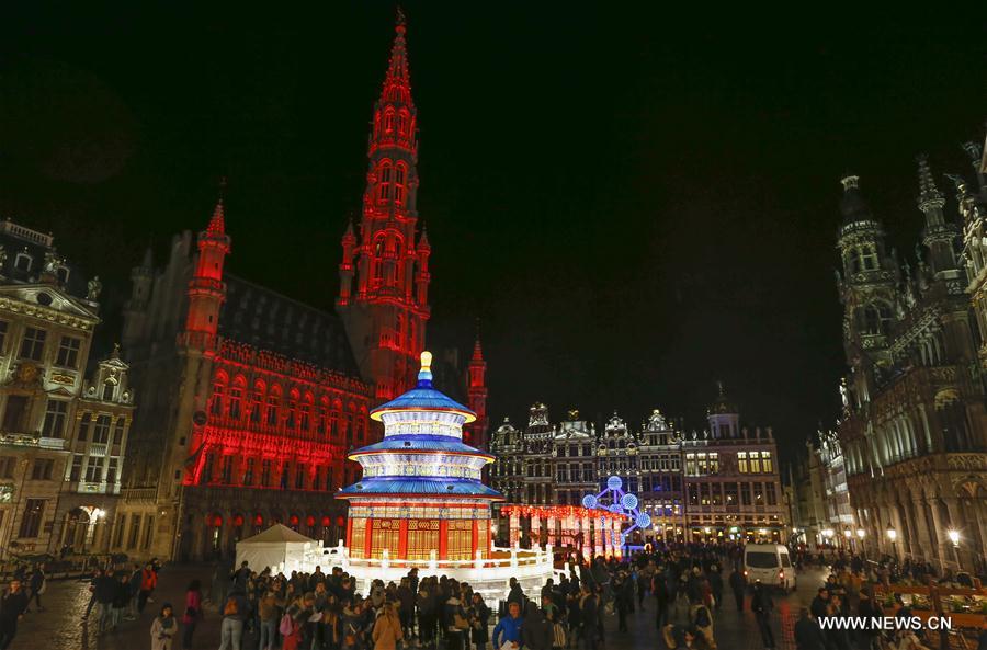 BELGIUM-BRUSSELS-CHINA-LANTERN EXHIBITION