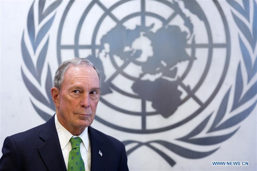 UN-MICHAEL BLOOMBERG-UN ENVOY-CLIMATE ACTION-APPOINTMENT