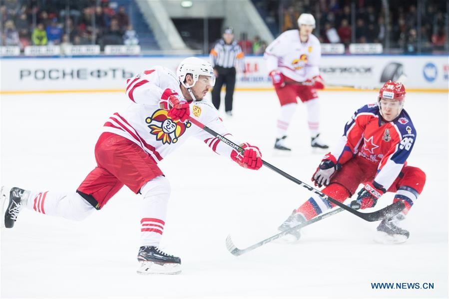 (SP)RUSSIA-MOSCOW-ICE HOCKEY-KHL-CSK VS JOK