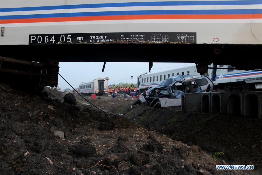 INDONESIA-NGAWI-TRAIN CRASH-AFTERMATH