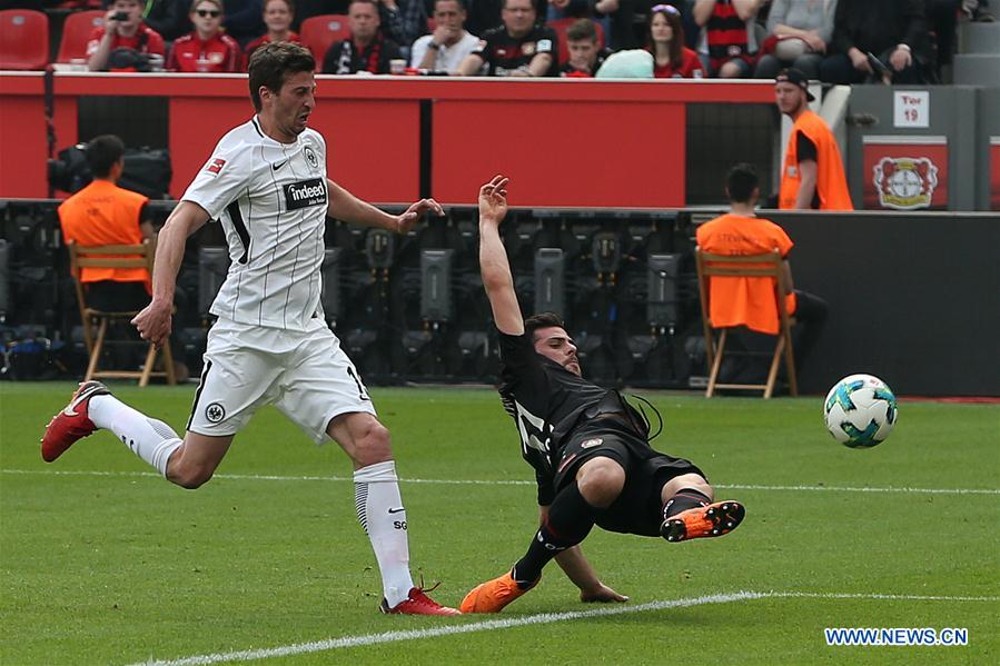 (SP)GERMANY-LEVERKUSEN-SOCCER-BUNDESLIGA-LEVERKUSEN VS FRANKFURT