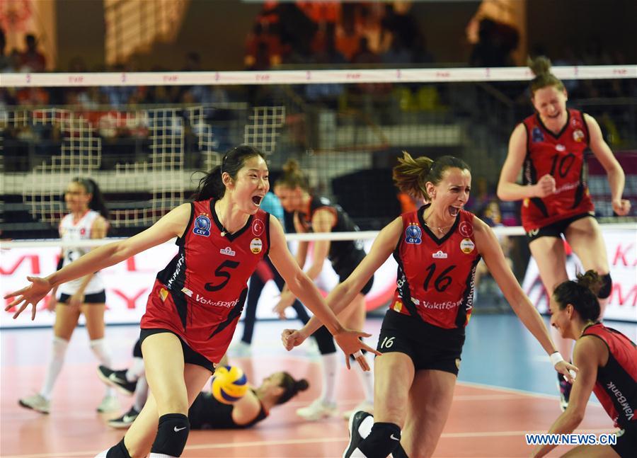 (SP)TURKEY-ISTANBUL-VOLLEYBALL-TURKISH WOMEN LEAGUE-FINAL