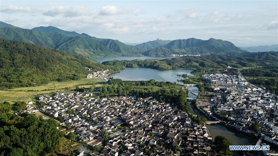 CHINA-ANHUI-VILLAGES-AERIAL VIEW(CN)