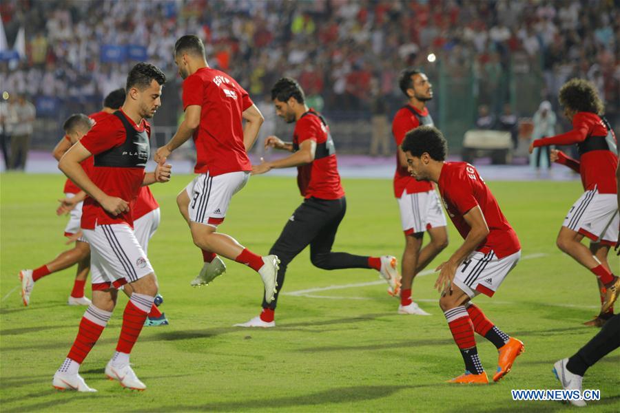 (SP)EGYPT-CAIRO-SOCCER-WORLD CUP-TRAINING