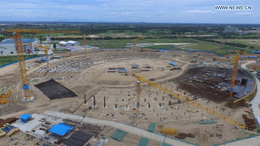 CAMBODIA-PHNOM PENH-CHINA-FUNDED STADIUM-CONSTRUCTION