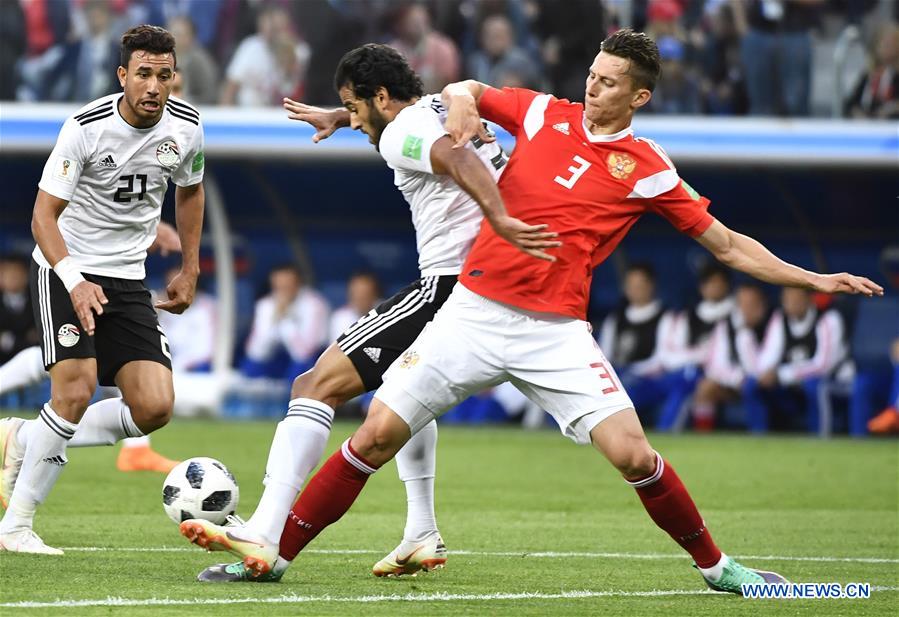 (SP)RUSSIA-SAINT PETERSBURG-2018 WORLD CUP-GROUP A-RUSSIA VS EGYPT