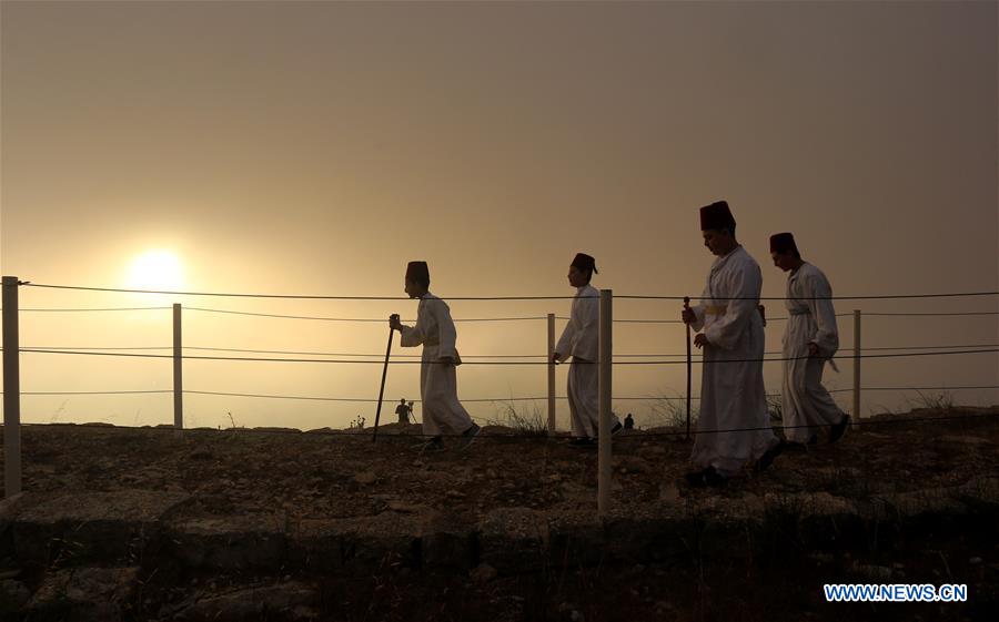 MIDEAST-NABLUS-SAMARITANS-SHAVUOT