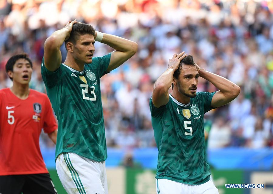 (SP)RUSSIA-KAZAN-2018 WORLD CUP-GROUP F-GERMANY VS SOUTH KOREA