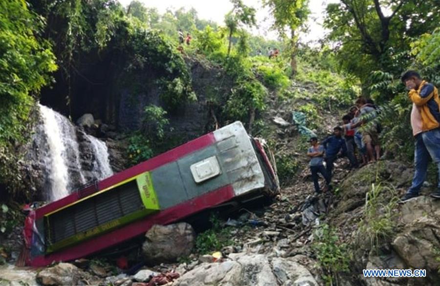 NEPAL-CHITWAN-BUS ACCIDENT