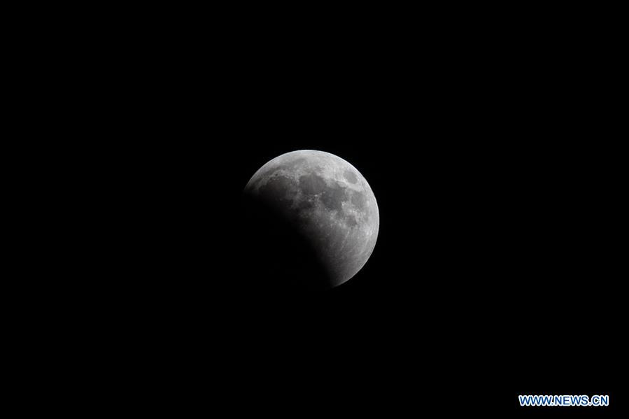 MIDEAST-JERUSALEM-LUNAR ECLIPSE