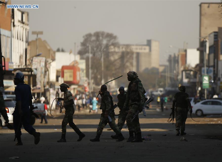 ZIMBABWE-HARARE-PROTEST