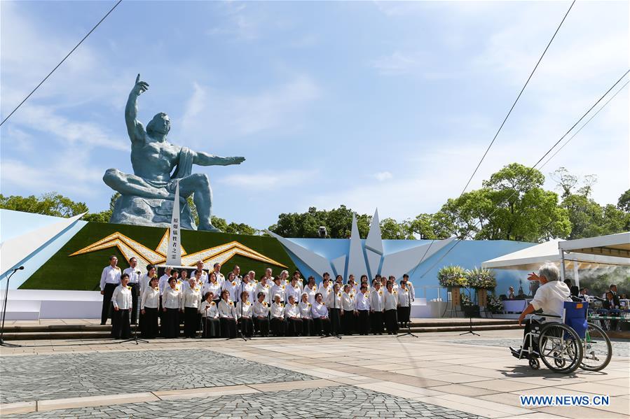 JAPAN-NAGASAKI-ATOMIC BOMBING-ANNIVERSARY