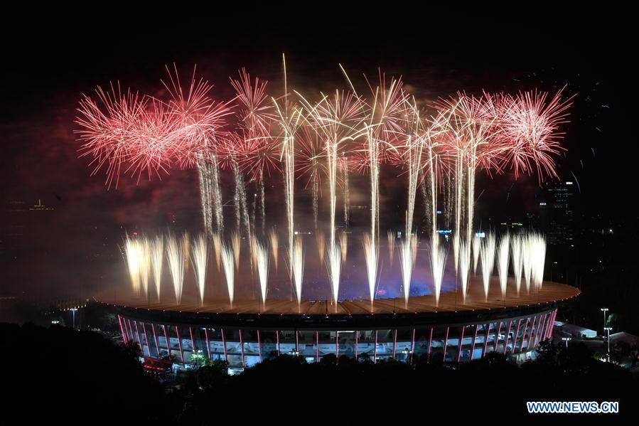 (SP)INDONESIA-JAKARTA-ASIAN GAMES-OPENING CEREMONY