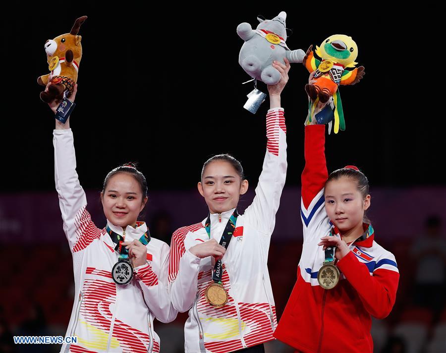 (SP)INDONESIA-JAKARTA-ASIAN GAMES-ARTISTIC GYMNASTICS