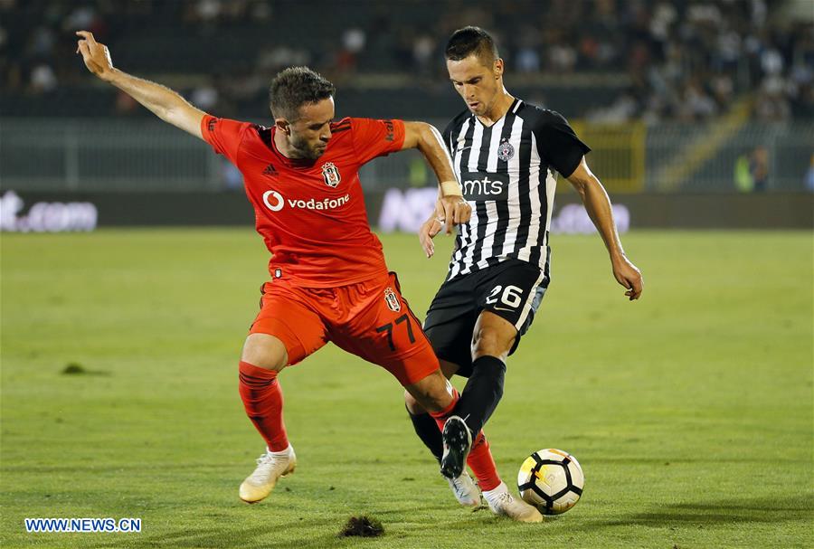 (SP)SERBIA-BELGRADE-UEFA EUROPA LEAGUE PLAY-OFF-PARTIZAN VS BESIKTAS