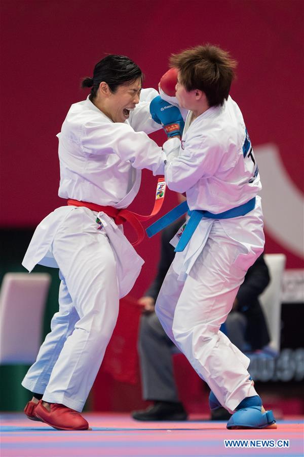 (SP)INDONESIA-JAKARTA-ASIAN GAMES-KARATE-WOMEN'S 68KG