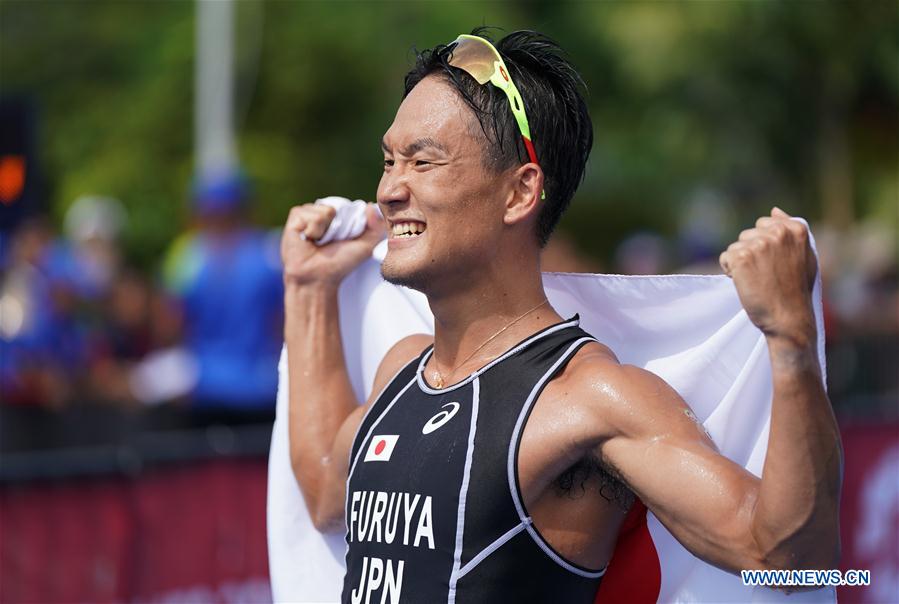 (SP)INDONESIA-PALEMBANG-ASIAN GAMES-TRIATHLON