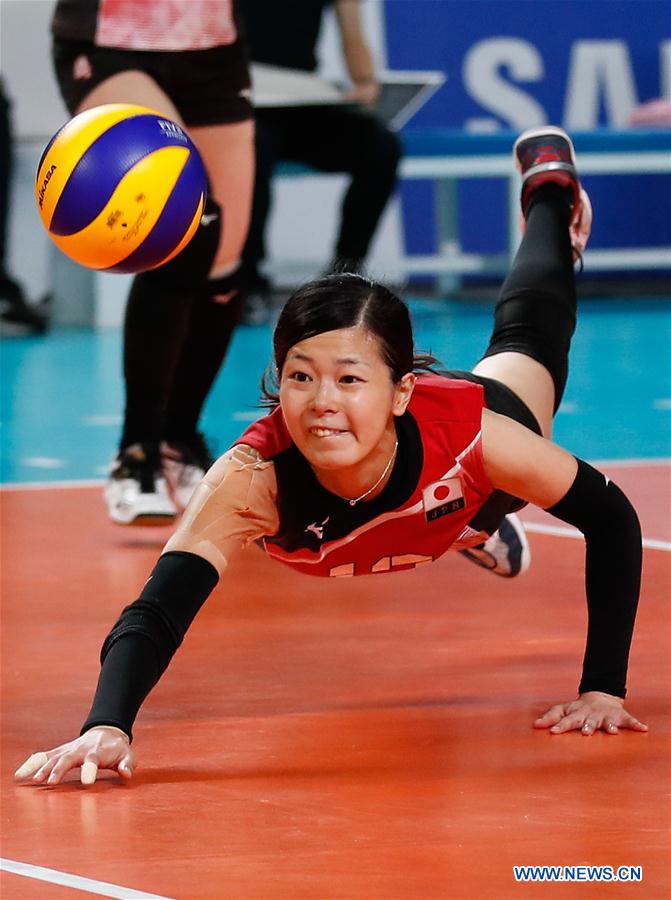 (SP)INDONESIA-JAKARTA-ASIAN GAMES-VOLLEYBALL-WOMEN'S BRONZE MEDAL