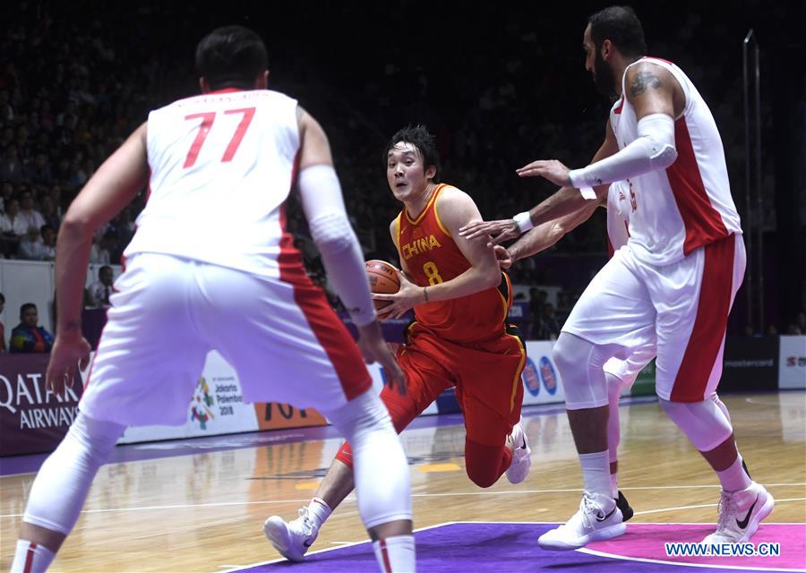 (SP)INDONESIA-JAKARTA-ASIAN GAMES-MEN'S BASKETBALL FINAL-CHINA VS IRAN