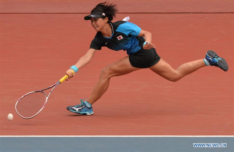 (SP)INDONESIA-PALEMBANG-ASIAN GAMES-WOMEN'S TEAM SOFT TENNIS-FINAL-SOUTH KOREA VS JAPAN