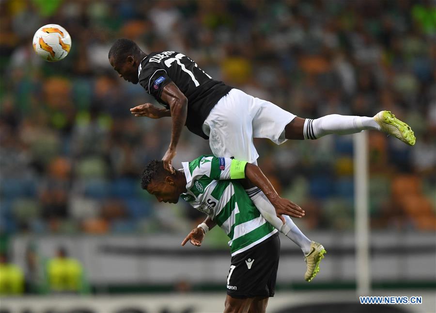 (SP)PORTUGAL-LISBON-FOOTBALL-EUROPA LEAGUE-SPORTING CP VS QARABAG FC