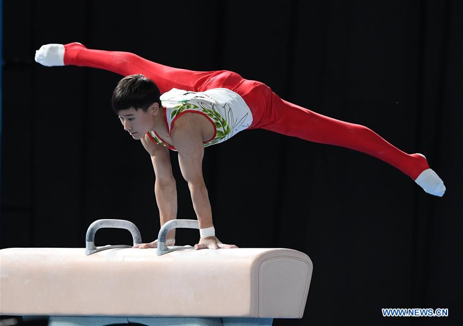 (SP)ARGENTINA-BUENOS AIRES-SUMMER YOUTH OLYMPIC GAMES-ARTISTIC GYMNASTICS-MEN'S ALL-AROUND