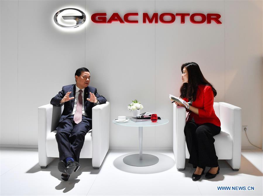 FRANCE-PARIS-CHINESE MOTOR-GAC-CEO