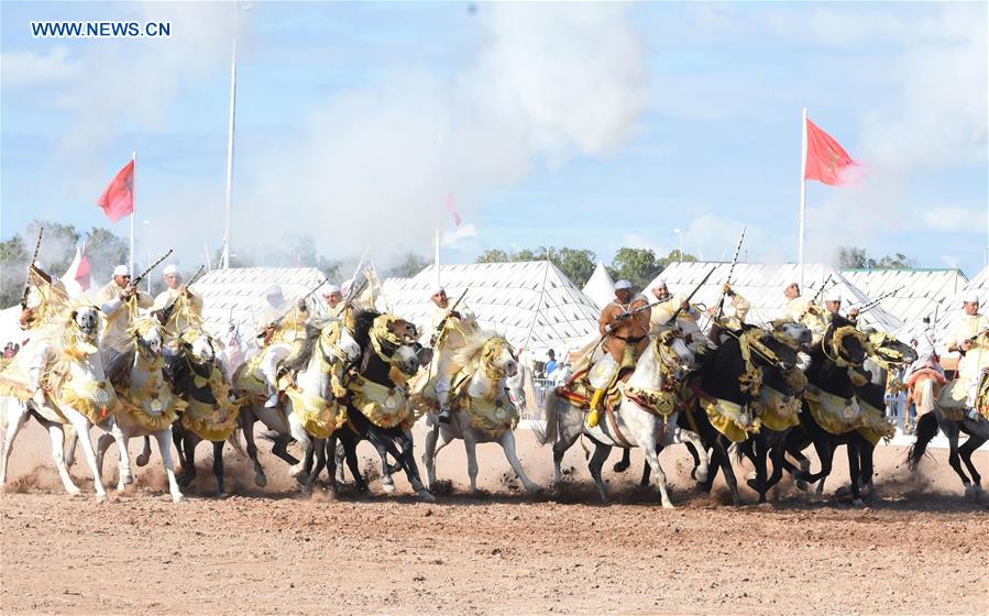 MOROCCO-EL JADIDA-HORSE EXHIBITION