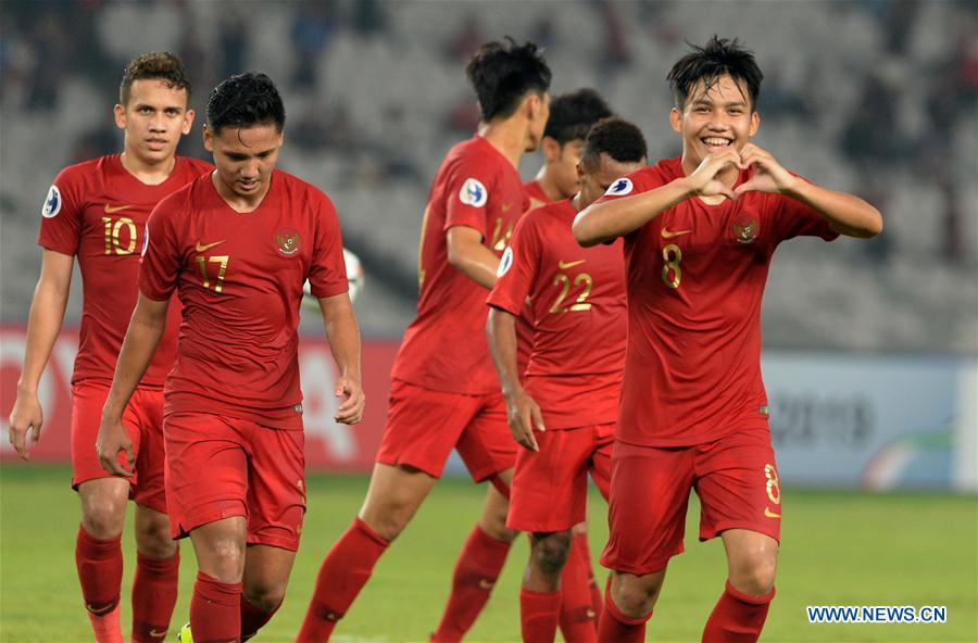 (SP)INDONESIA-JAKARTA-AFC U19 CHAMPIONSHIP-GROUP A-INDONESIA VS CHINESE TAIPEI