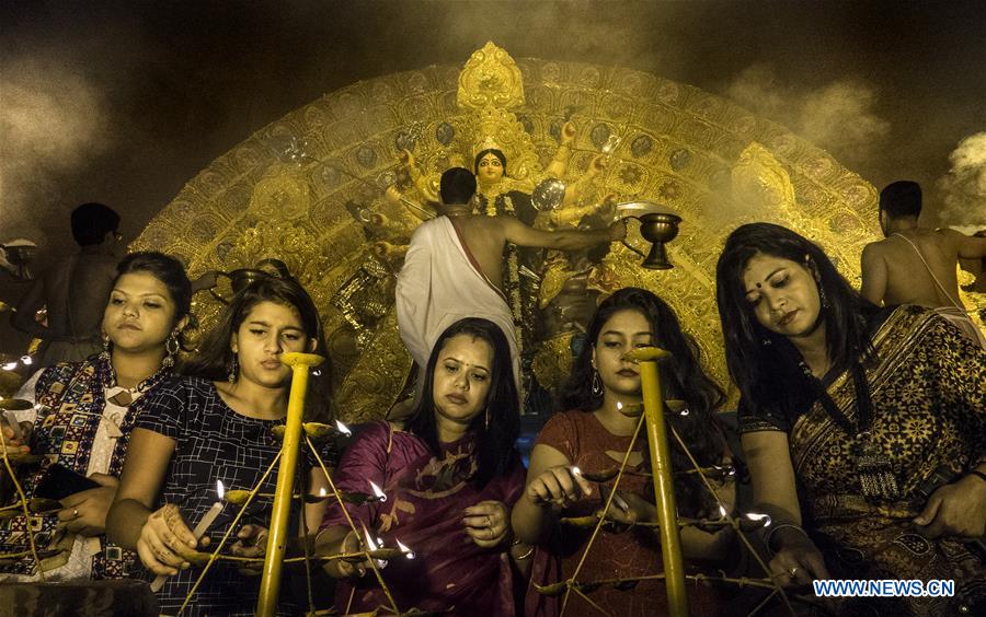 INDIA-KOLKATA-DURGA PUJA