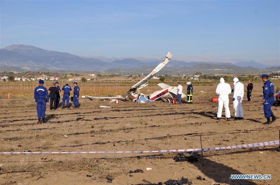 TURKEY-ANTALYA-PLANE-CRASH