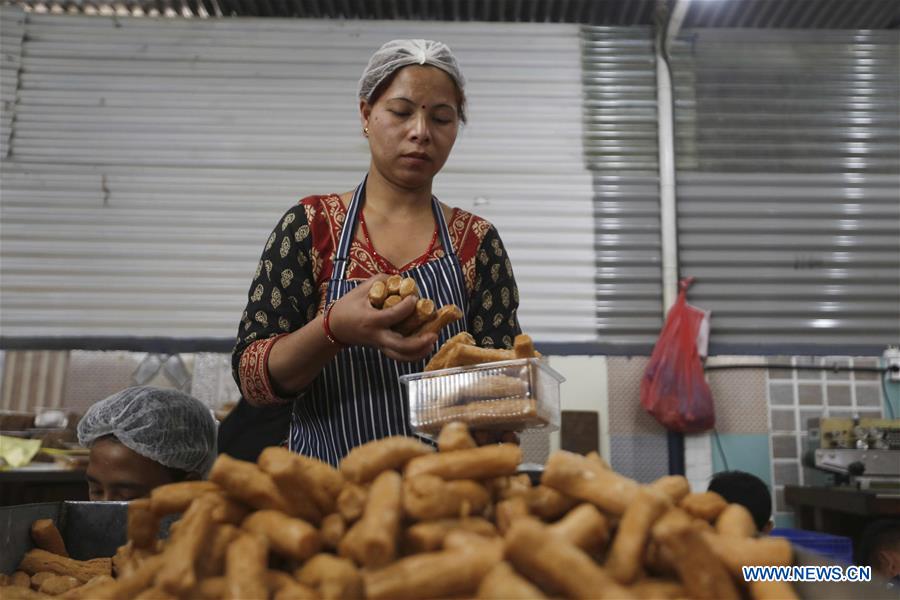 NEPAL-KATHMADNU-TIHAR FESTIVAL-SWEETS