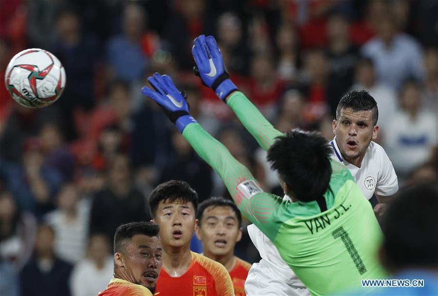 (SP)UAE-ABU DHABI-SOCCER-AFC ASIAN CUP 2019-GROUP C-CHN VS PHI