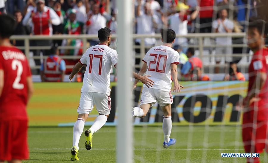 (SP)UAE-ABU DHABI-SOCCER-AFC ASIAN CUP 2019-GROUP D-VIETNAM VS IRAN