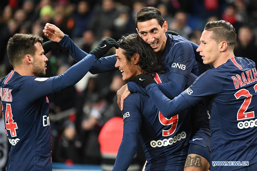 (SP)FRANCE-PARIS-FOOTBALL-LIGUE 1-PARIS SAINT-GERMAIN VS RENNES