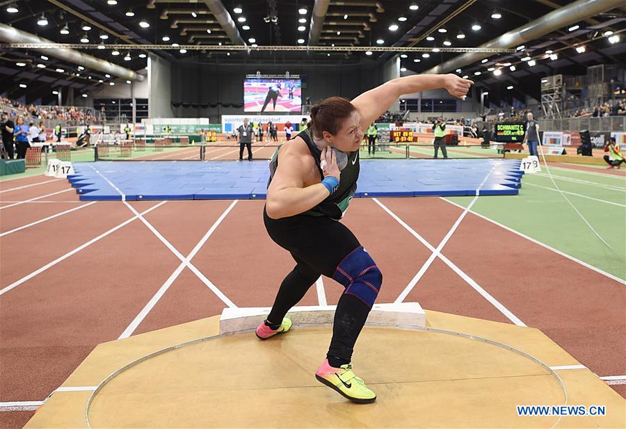 (SP)GERMANY-DUSSELDORF-IAAF WORLD INDOOR TOUR