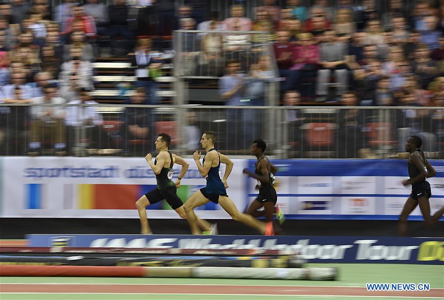 (SP)GERMANY-DUSSELDORF-IAAF WORLD INDOOR TOUR