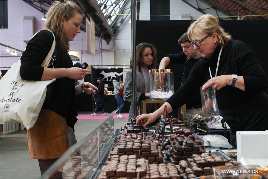 BELGIUM-BRUSSELS-CHOCOLATE FAIR