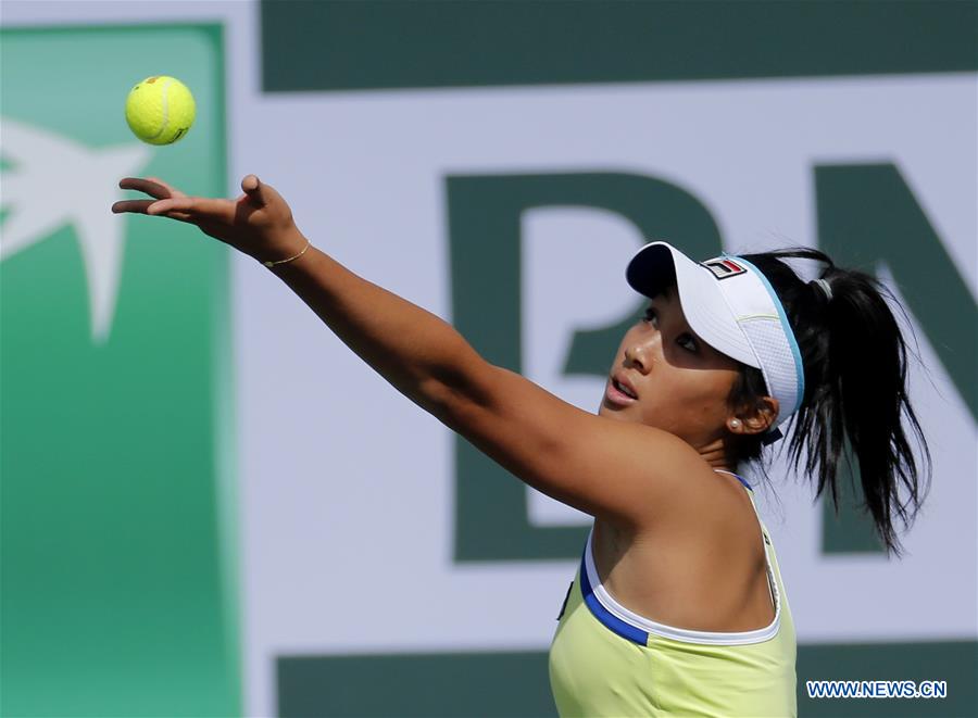 (SP)U.S.-INDIAN WELLS-TENNIS-BNP PARIBAS OPEN-WOMEN'S SINGLES-QUALIFYING