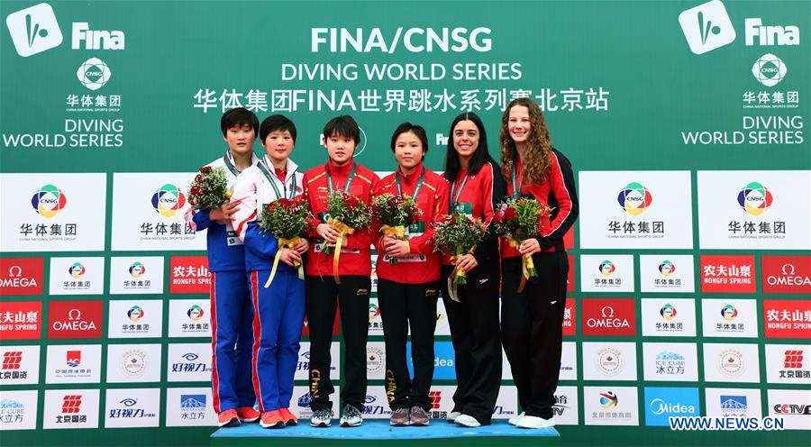 (SP)CHINA-BEIJING-DIVING-FINA DIVING WORLD SERIES 2019(CN)